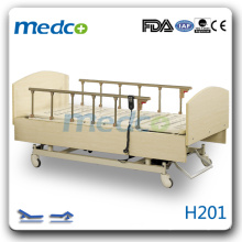 H201 Dos funciones cama eléctrica de homecare normal